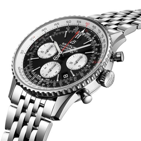 breitling navitimer ab0121211b1a1|Navitimer B01 Chronograph 43 Stainless steel .